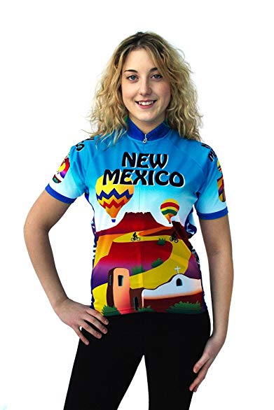 Free Spirit Wear Womens New Mexico Cycling Jersey