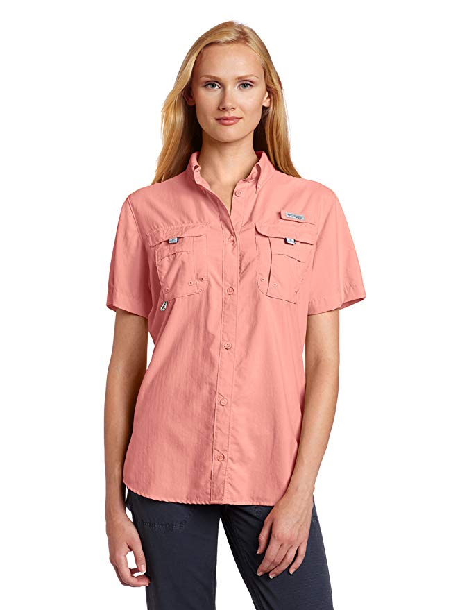 Columbia Women's PFG Bahama II Short Sleeve Breathable Fishing Shirt