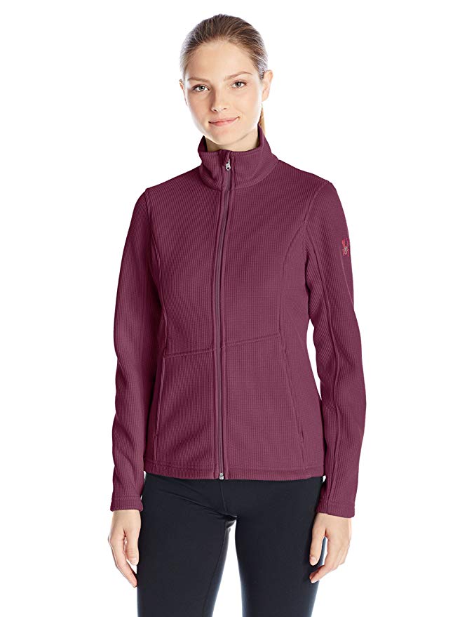 Spyder Women's Endure Full Zip Mid Weight Stryke Fleece Jacket,,