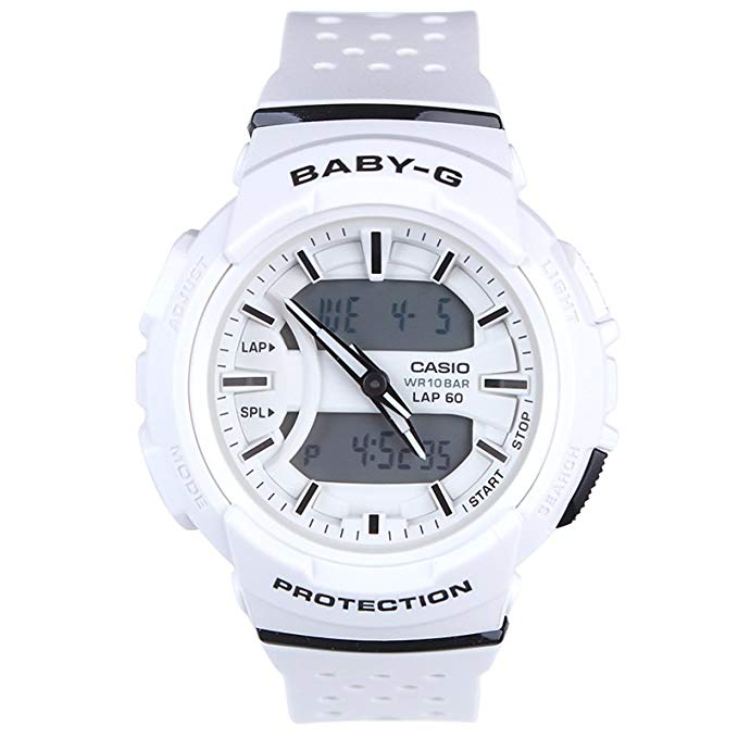 Casio Baby-G BGA-240 Two-Tone Series White Watch BGA240-7A
