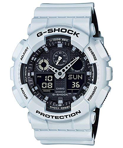G-Shock GA-100 Military Series Watches - White/One Size