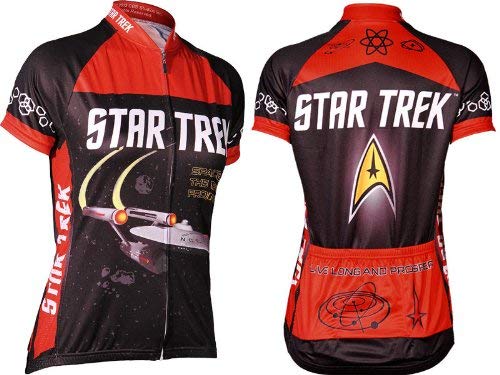 Retro Women's Star Trek Cycling Jersey