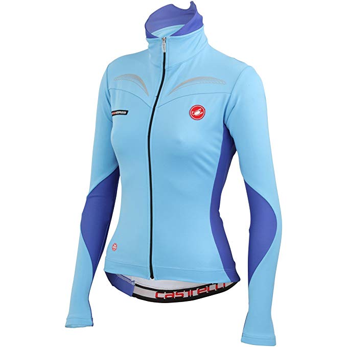 Castelli 2015 Women's Trasparente FZ Long Sleeve Cycling Jersey - A10519