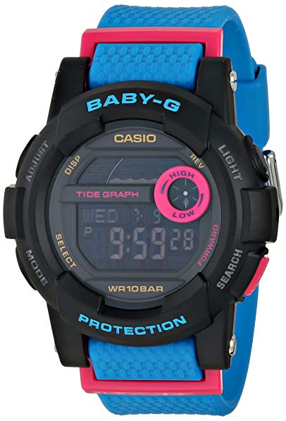 Casio Baby-G Digital Dial Resin Quartz Ladies Watch BGD180-2