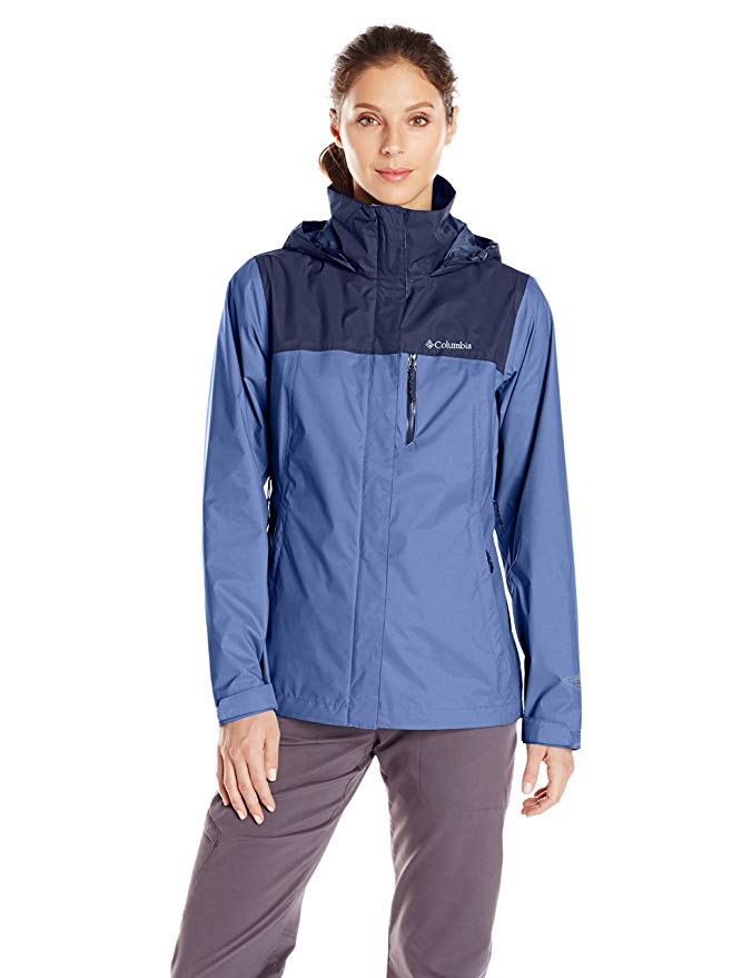 Columbia Women's Pouration Waterproof Rain Jacket