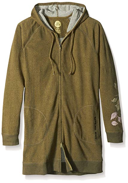 Life is good French Terry Topper Grow Painted Branches Hoodie, Woodland Green