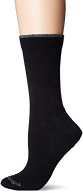 Darn Tough Women's Merino Wool Solid Basic Crew Light Socks - 6 Pack Special Offer