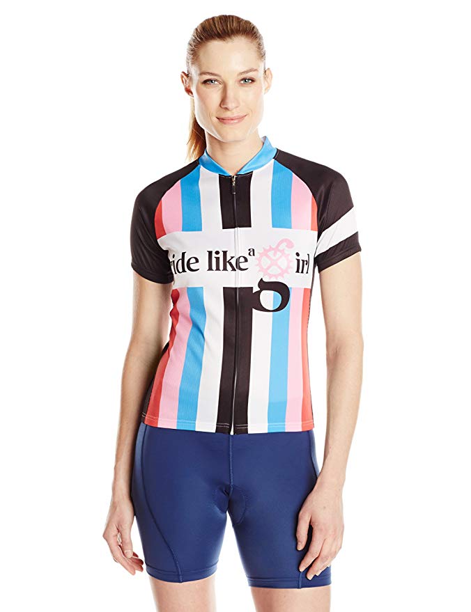 83 Sportswear Women's Biker Chic Rainbow Cycling Jersey