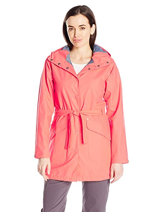 Helly Hansen Women's Kirkwall Hooded Lightweight Waterpoof Windproof Raincoat Jacket