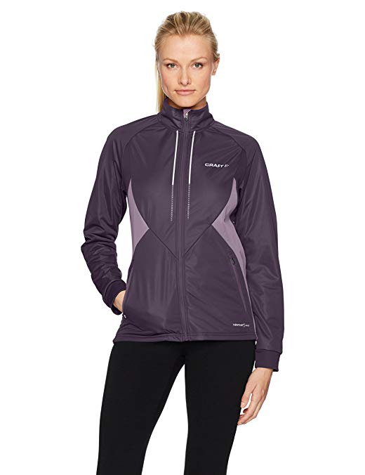 Craft Sportswear Women's Storm 2.0 Nordic Cross Country Skiing Training Jacket: snowboard/cold weather/resort/outwear/outside