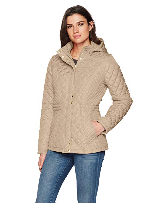 Weatherproof Women's Modern Quilted Jacket with Stretch