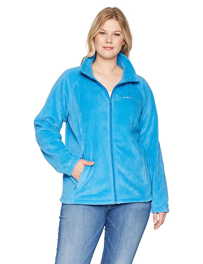 Columbia Women's Plus-Size Benton Springs Full-Zip Fleece Jacket