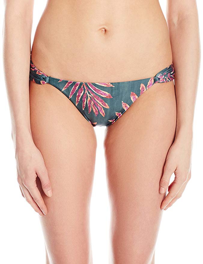 ViX Women's Leaves Loop Full Coverage Bikini Bottom