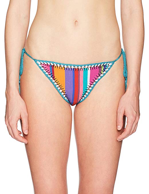 Nanette Lepore Women's Side Tie Hipster Bikini Swimsuit Bottom